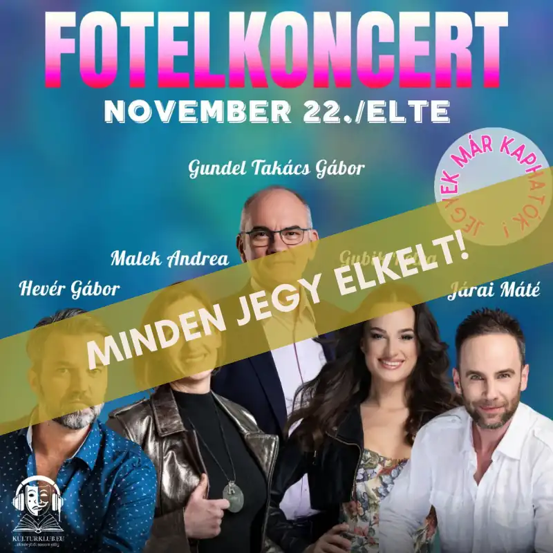 FOTELKONCERTEK – SZTORIK, DALOK, MEGLEPETÉSEK
