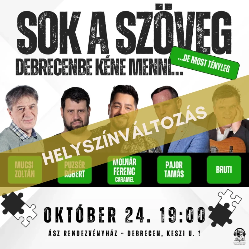 SOK A SZÖVEG - DEBRECENBE KÉNE MENNI