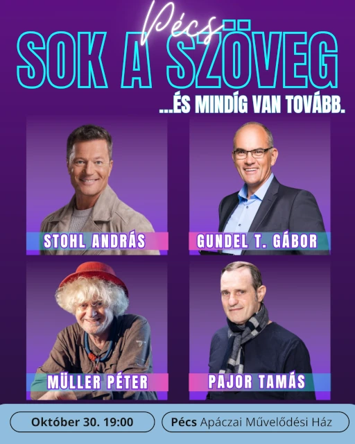 SOK A SZÖVEG - ...és mindig van tovább.
